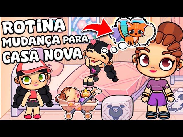 ROTINA MUDANDO PARA CASA NOVA | AVATAR WORLD ROTINAS E HISTÓRIAS