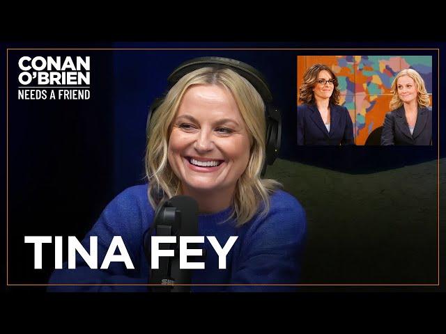 Amy Poehler Credits Tina Fey For Helping Her Get SNL | Conan O'Brien Needs A Friend