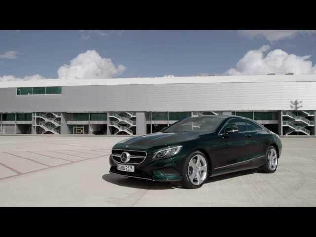 2014 Mercedes S-Class Coupe S500 - exterior footage