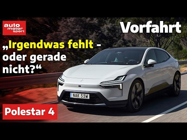 Polestar 4: Hauptsache anders! | auto motor und sport