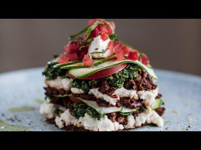 Raw food recipe for Lasagne