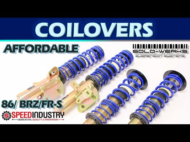 Why buy these Coilovers over Springs for your FR-S/BRZ/86 - Solowerks