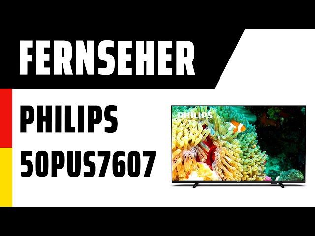 Fernseher Philips 50PUS7607/12 (PUS7607) | Test | Deutsch