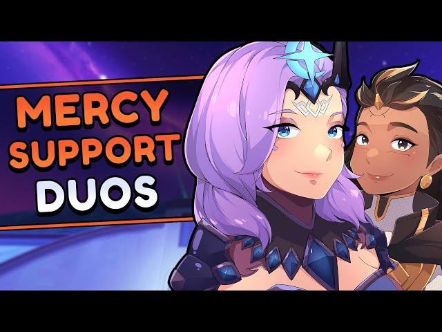 Mercy Support Duos Guide  - HOW TO PLAY MERCY WITH EVERY SUPPORT