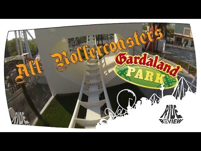 All Rollercoasters: Gardaland (Castelnuovo del Garda VR, Italy)