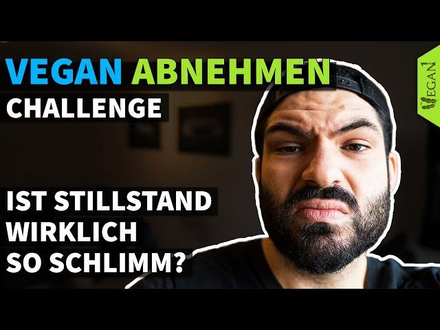 VEGAN ABNEHMEN CHALLENGE - Ist Stillstand schlimm? | TheVeganOne