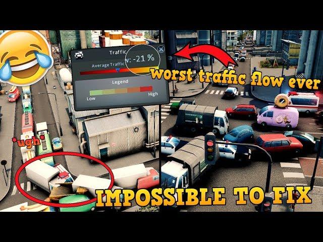 Fixing the worst traffic city ever (almost impossible to fix) [Parody]