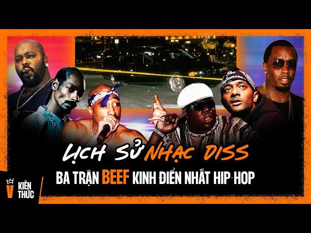 Lịch Sử Nhạc Diss: Ba Trận Beef Kinh Điển Nhất Hip-hop