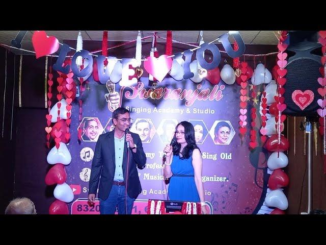 Glimpses Of  Valentine"s Day  Special Karaoke Show at Swaranjali Singing Academy & Studio | 13-02-22