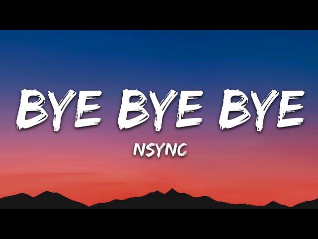 *NSYNC - Bye Bye Bye (Lyrics) (Deadpool 3 Soundtrack)