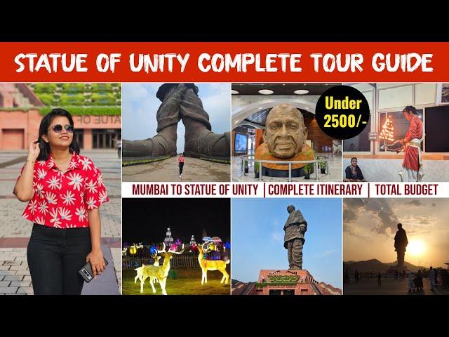 Statue of Unity Tour | Complete Itinerary | How to Reach Statue of Unity | Gujarat Tourist places