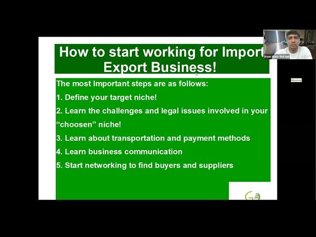 Session#4: How to finalise our product niche! Understanding of Incoterms for Imp Exp Business