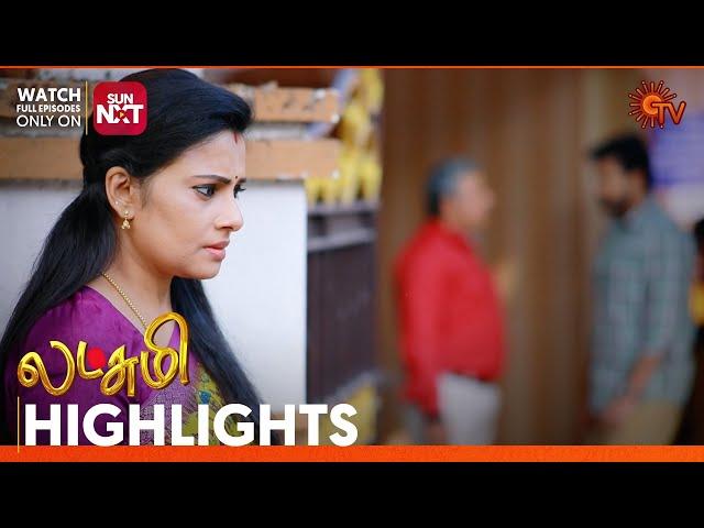 Lakshmi - Highlights | 25 Dec 2024 | Tamil Serial | Sun TV