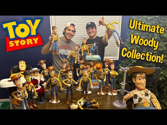 You HAVE to check out this ULTIMATE Woody Collection from Toy Story! Ft. Cinema Toybox!