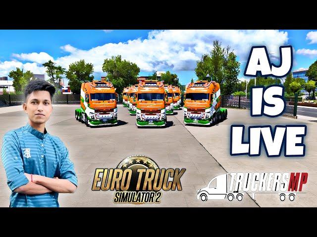  ETS2 LIVE | TRUCKERSMP LIVE | EURO TRUCK SIMULATOR 2 LIVE | AJ The Ace Gaming | LOGITECH G923