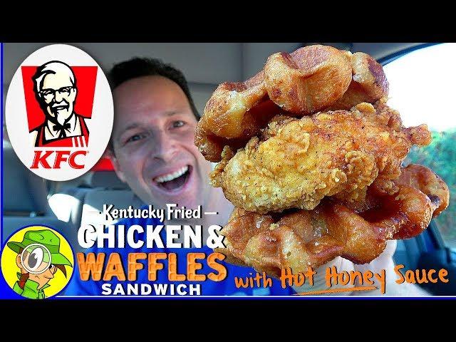 KFC® | Kentucky Fried Chicken & Waffles Sandwich | Food Review! 