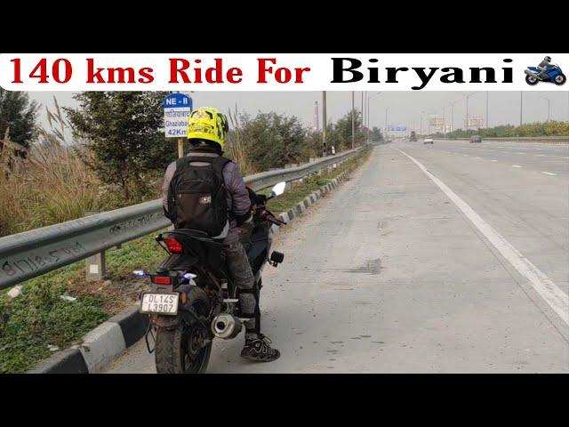 Aas Mohammad Biryani Wale || 140KM Ride For Biryani