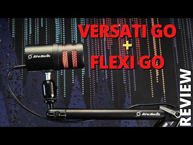 A Very VERSATILE Microphone + Boom Arm Combo? | AVerMedia Versati Go & Flexi Go