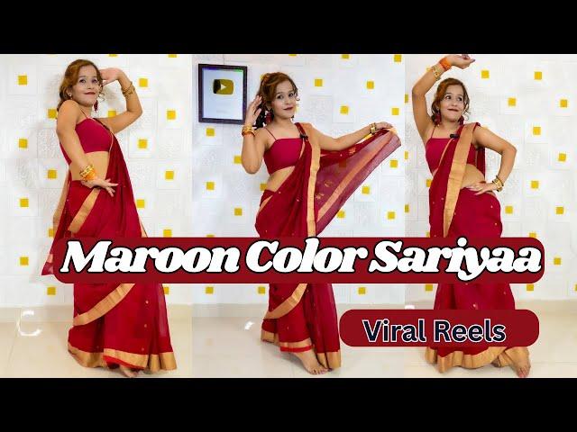 मरून कलर सड़िया | Maroon Color Sadiya | New Bhojpuri Dance Video | Mithi Mithi Muski Tu Mara Tara