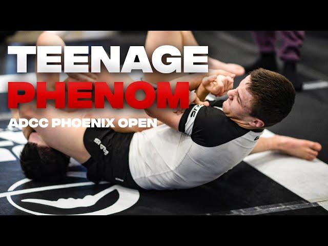 13 Year Old Jiu-Jitsu Phenom Kolby Gonzales - ADCC Phoenix Open