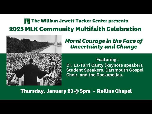 MLK Multifaith Celebration service