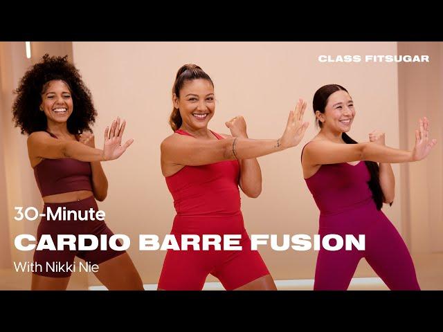 30-Minute Cardio Barre Fusion With Nikki Nie | POPSUGAR FITNESS