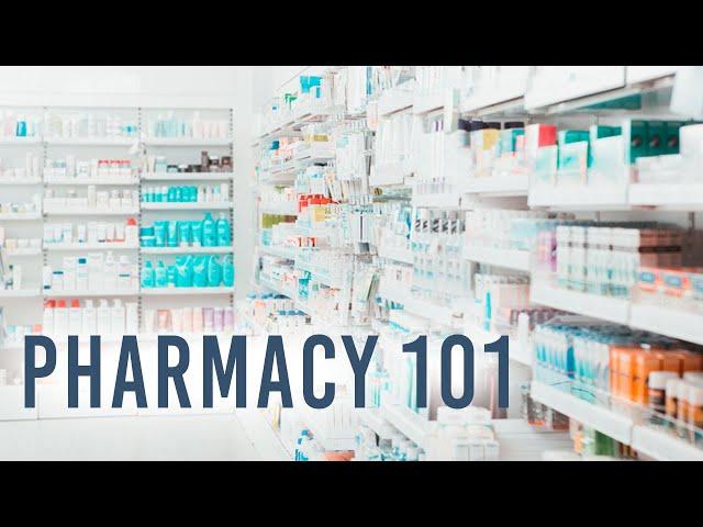 Pharmacy 101 | Introduction, Pharmacy School and more!