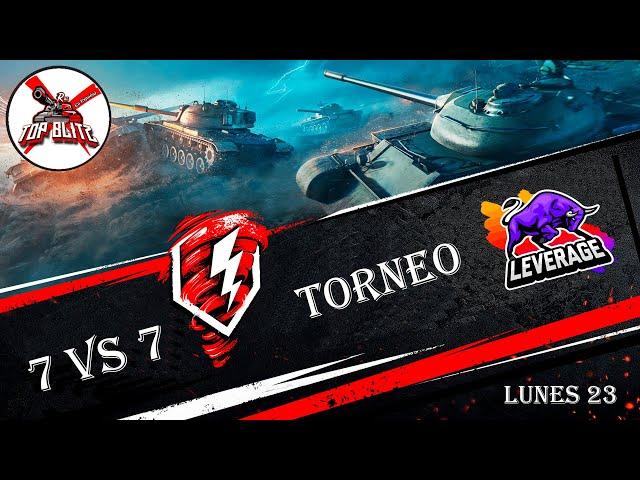 Me invita LVG a jugar torneo 7vs7 | WotB | World of Tank Blitz en Español