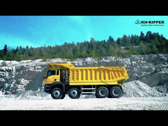 KH-KIPPER │MAN 8x8 W1M mining tipping body