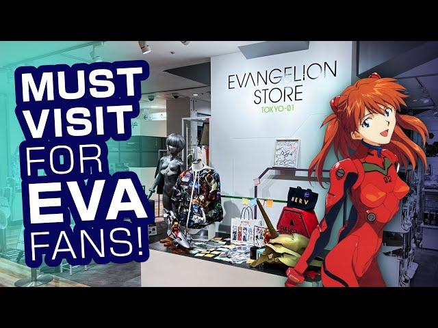 Check out the exclusive merch! EVANGELION STORE ️ in Ikebukuro | Tokyo, Japan | ASMR 60fps