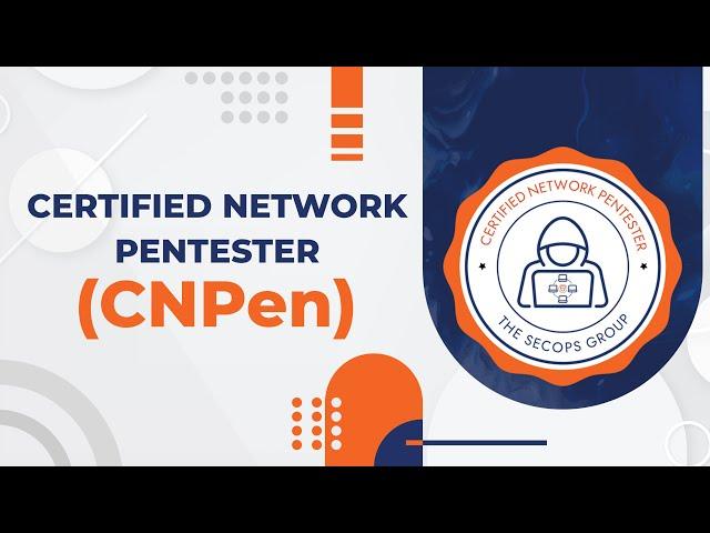 CNPen | Certified Network Pentester | TheSecOps Certificate