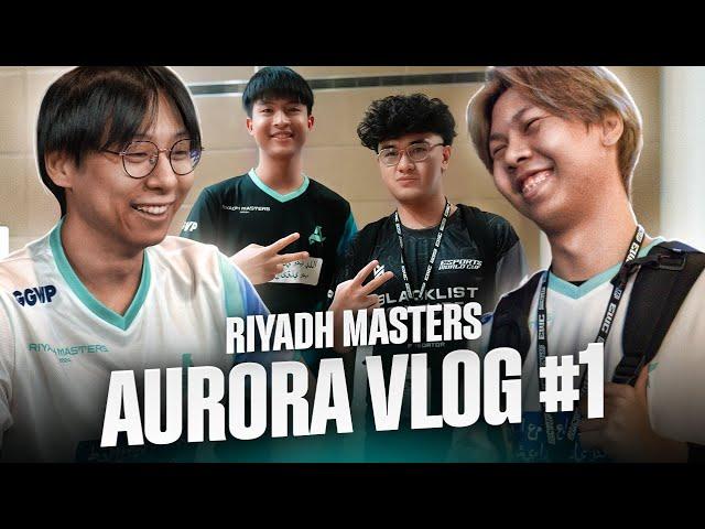 AURORA | EWC Riyadh Masters 2024 Vlog 1