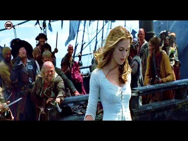 Pirates of the Caribbean: The Curse of the Black Pearl - Walk the Plank | Johnny Depp | Keira