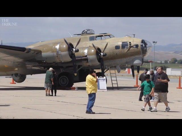 Vintage World War II bomber planes soar into Paso Robles