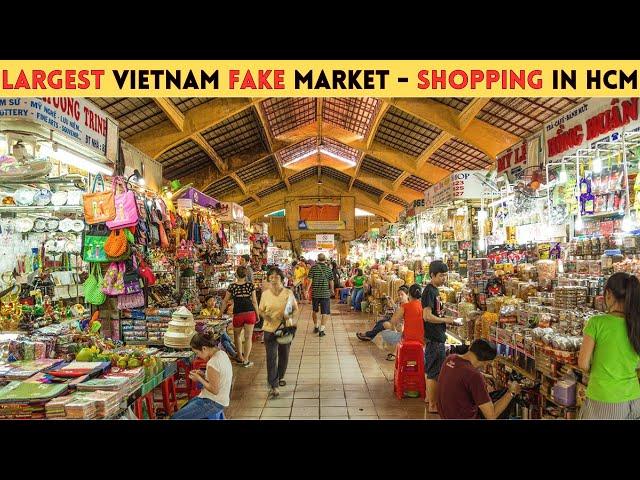 BIGGEST SHOPPING MARKET in VIETNAM  | BEN THANH Market in Ho Chi Minh | Shopping in Vietnam 2023