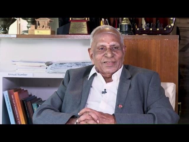 Prof. S. Radhakrishnan in conversation with Prof. Lakshman Rao C