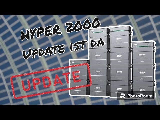 ZENDURE HYPER 2000 ENDLICH ein Update mit vielen Verbesserungen + Ersparnis in 5 Wochen