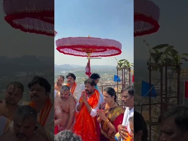 #cmrevanthreddy#yadhagirigutta#jai Laxmi Narasimha#shorts#ytshorts#viralshorts#...
