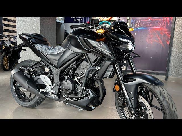 New Launch 2024 Yamaha MT-03 Black Detailed Review  | On Road Price New Update Features Mileage