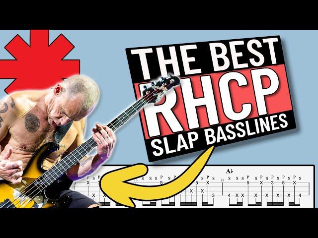 Top 4 Flea / RHCP Slap Bass Lines (with TAB and Lesson)