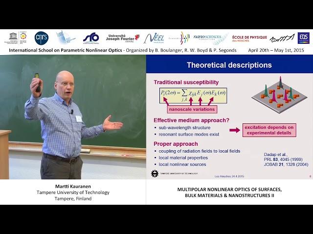 17/44 Multipolar nonlinear optics of surfaces, bulks & nanostructures II