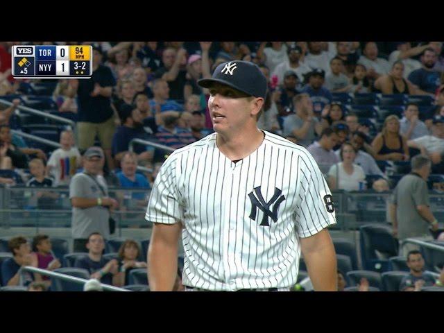 8/15/16: Green dominant over six in Yankees' 1-0 win