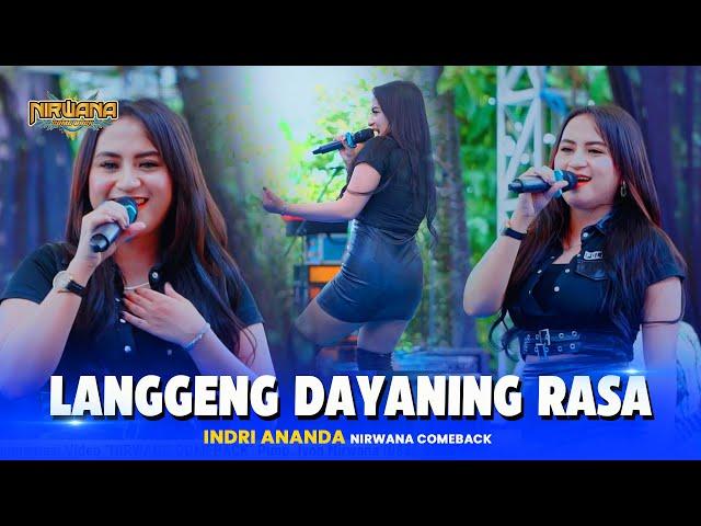 (LDR) LANGGENG DAYANING RASA - Indri Ananda OM NIRWANA COMEBACK Live GROBOGAN