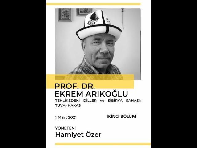 SON SESLER DUYULMADAN EMEK VERENLER KONFERANS SERİSİ 2021 - Prof. Dr. Ekrem Arıkoğlu / Bölüm 2