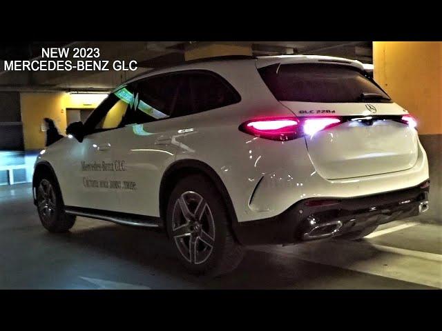 New 2023 Mercedes-Benz GLC 4MATIC SUV - Lights, Interior, Exterior - Silver Star Sofia