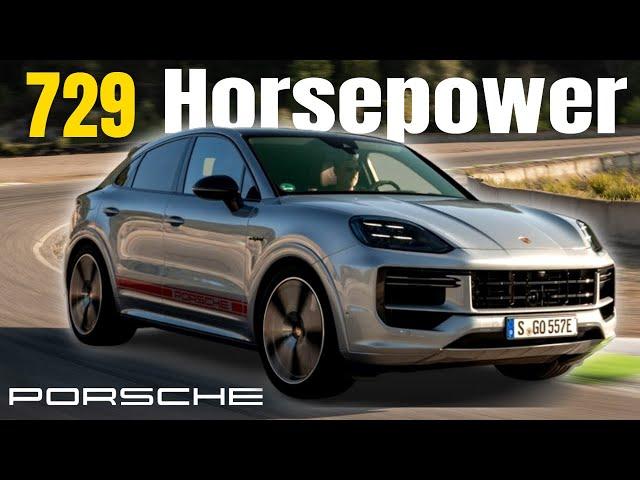 New Porsche Cayenne Turbo E Hybrid Coupe