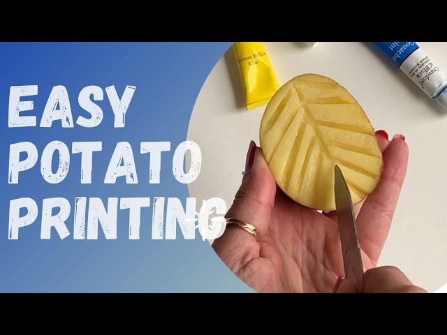 Fun Potato Painting | YouTube #shorts | Kids Crafts | Art Ideas | Jasvir Kambo