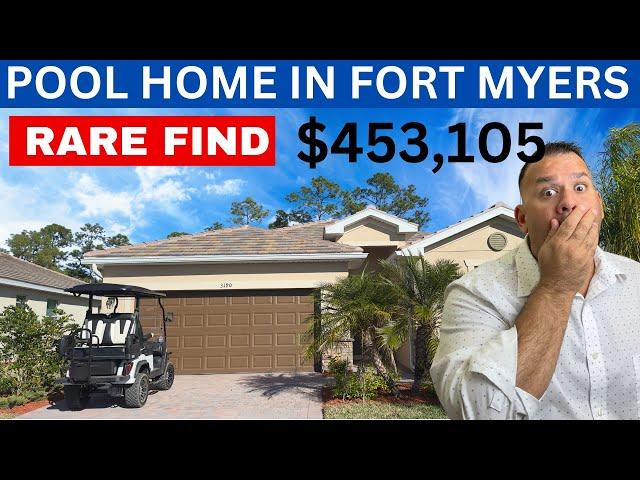 Homes For Sale In Fort Myers Florida | RARE FIND | 4 Bedr 3 Bath for under