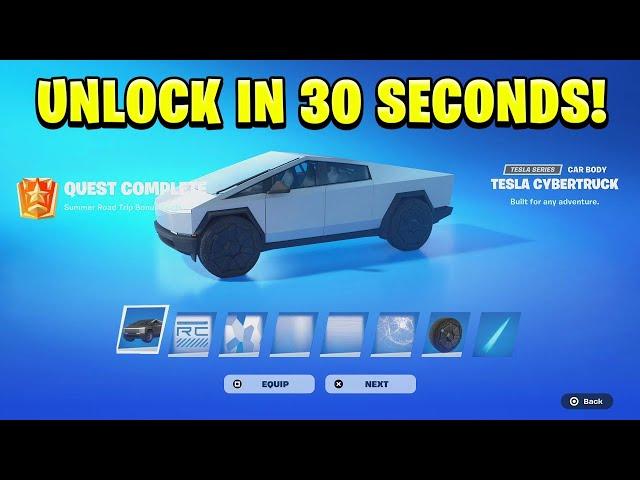 How To GET CYBERTRUCK RIGHT NOW in Fortnite (FREE)