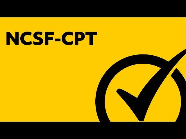 Free NCSF-CPT Study Guide